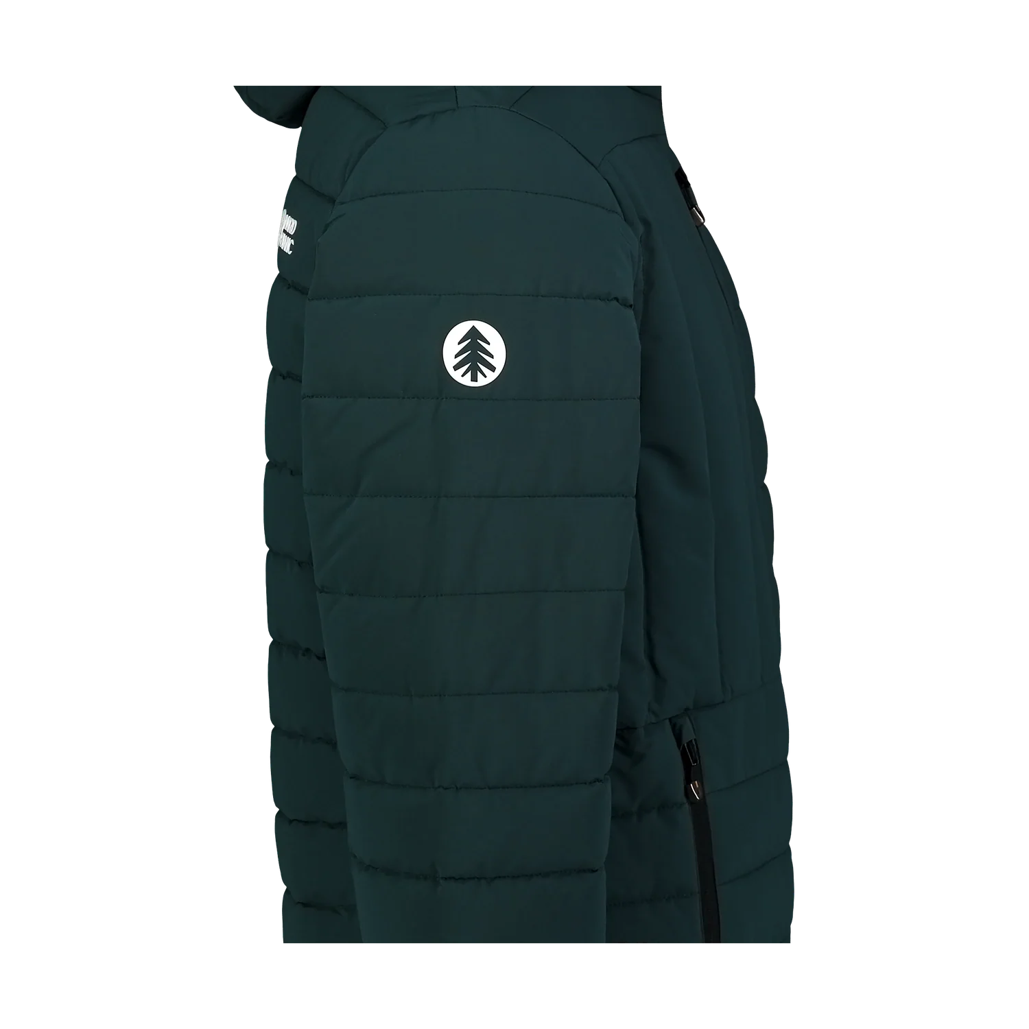 Winter jacket men's - QUILL green-2