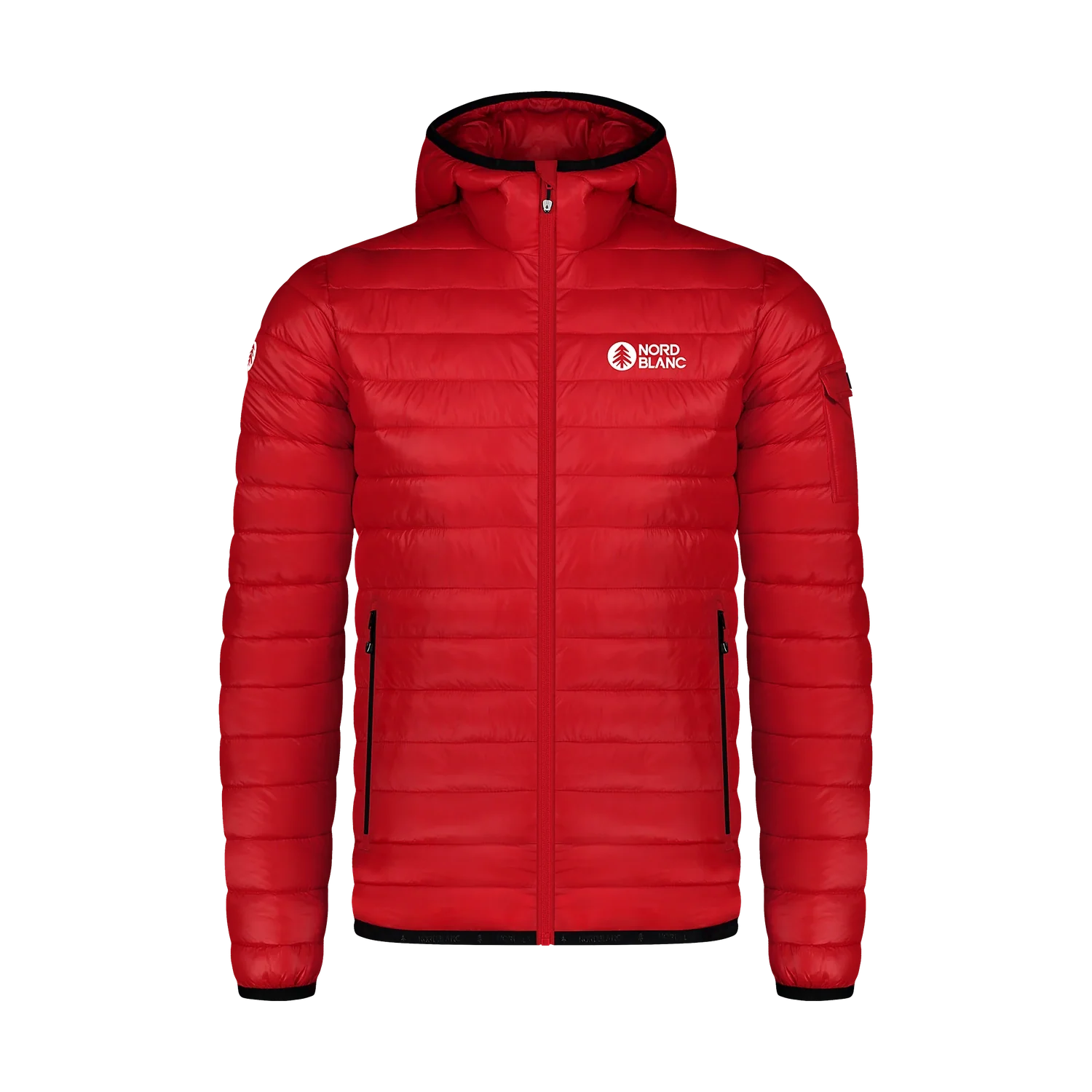 Winter jacket men's - SNARL red-1