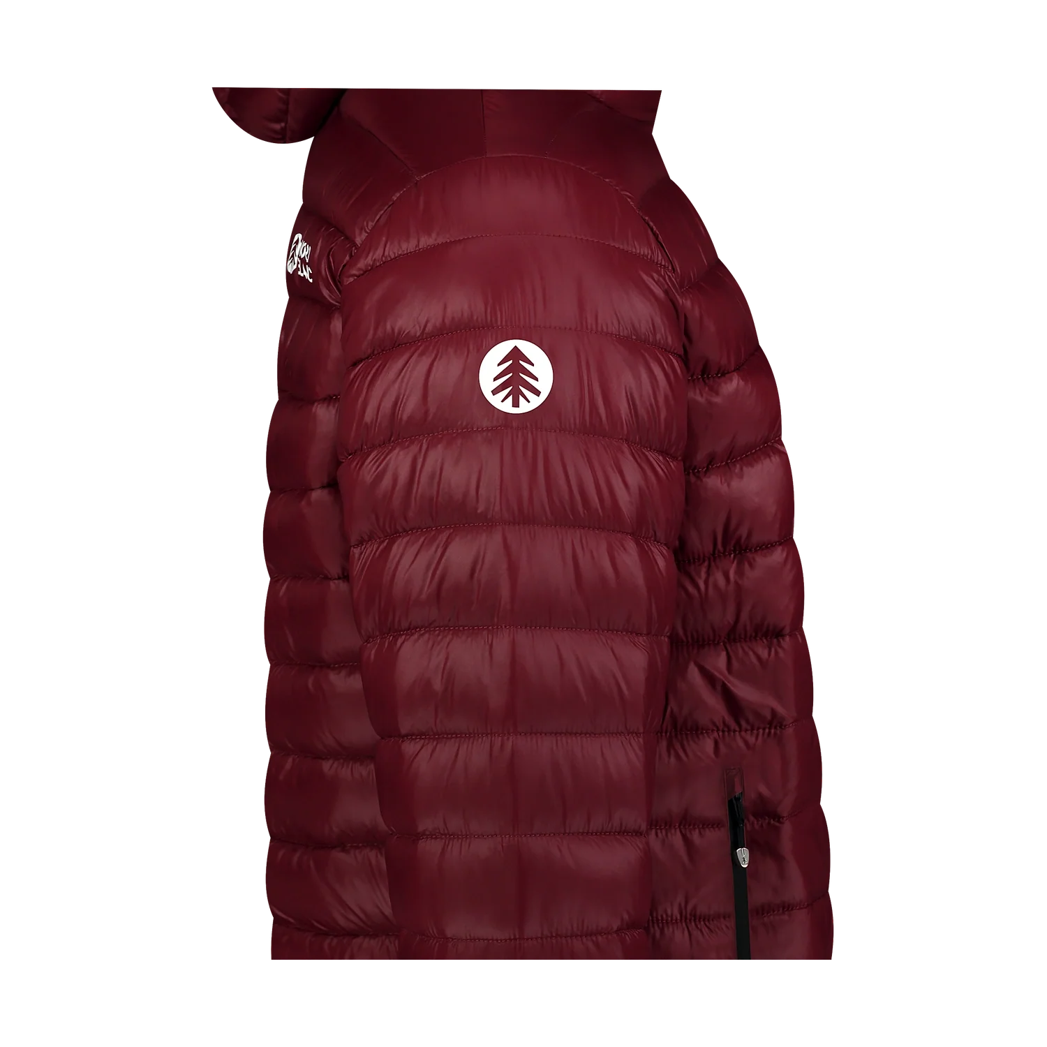 Winter jacket men's - SNARL wine red-2