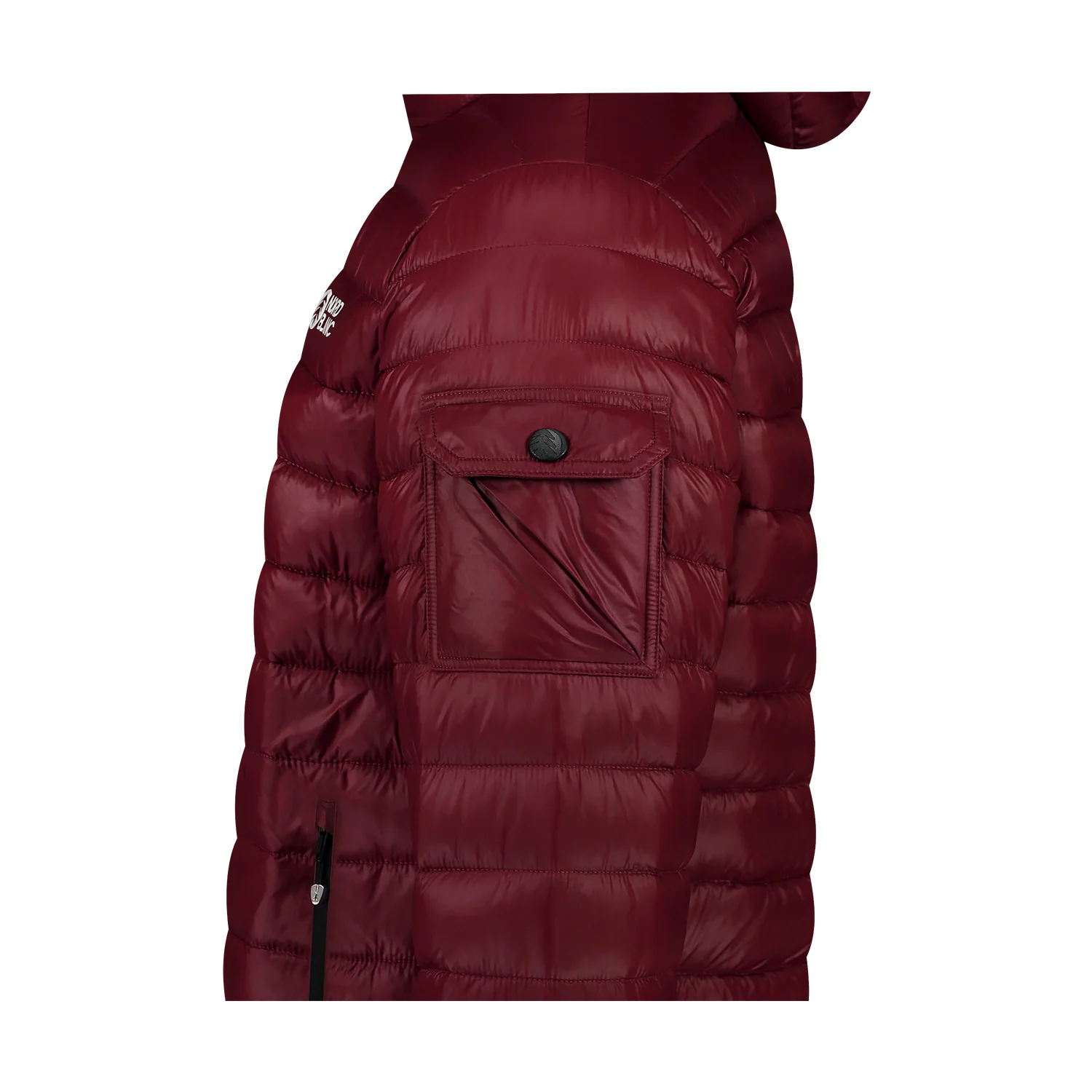 Winter jacket men's - SNARL wine red-3