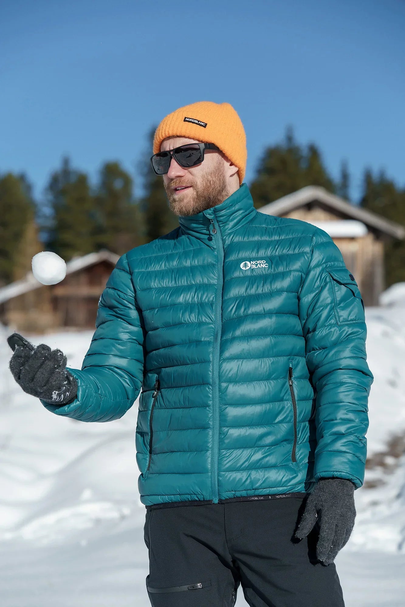 Winter jacket men's - SNARL green-3
