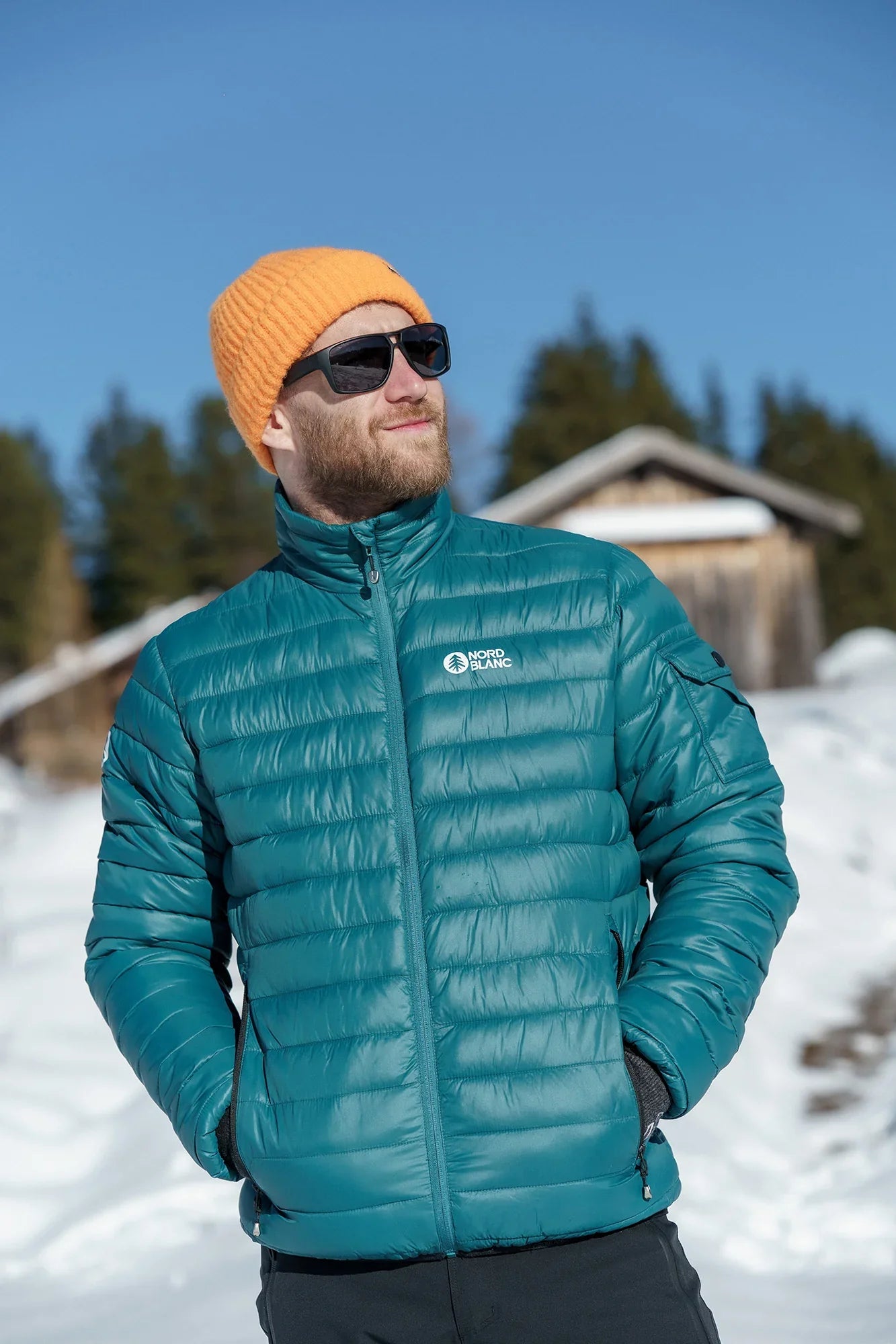 Winter jacket men's - SNARL green-4