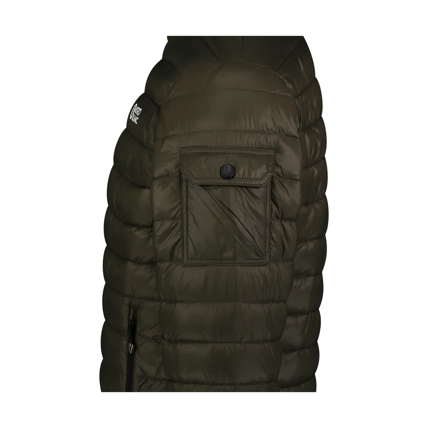 Quilted jacket men's - BURROW khaki-3
