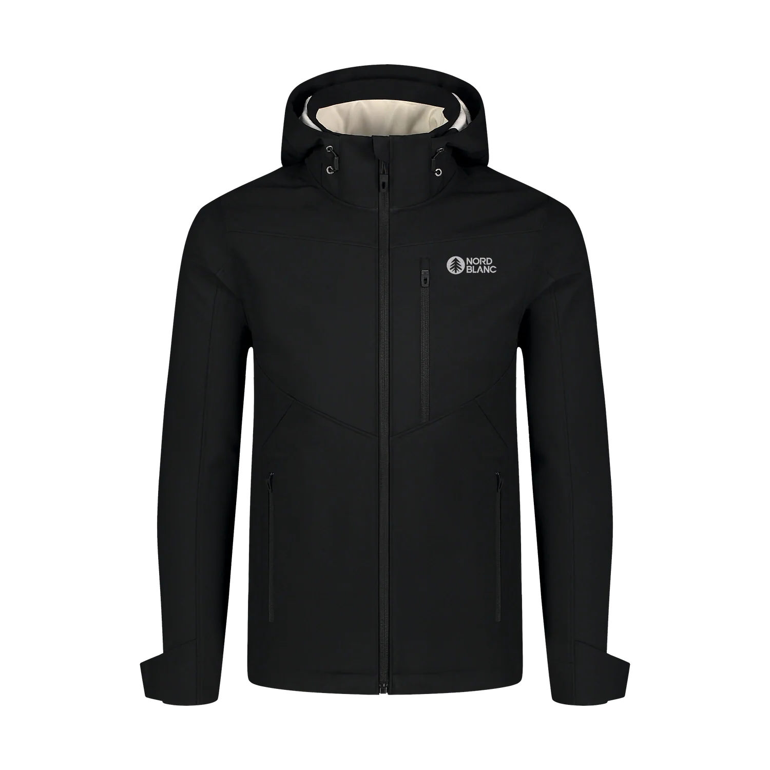 Fleece Gefüttert Softshelljacke Herren - RASP schwarz-1
