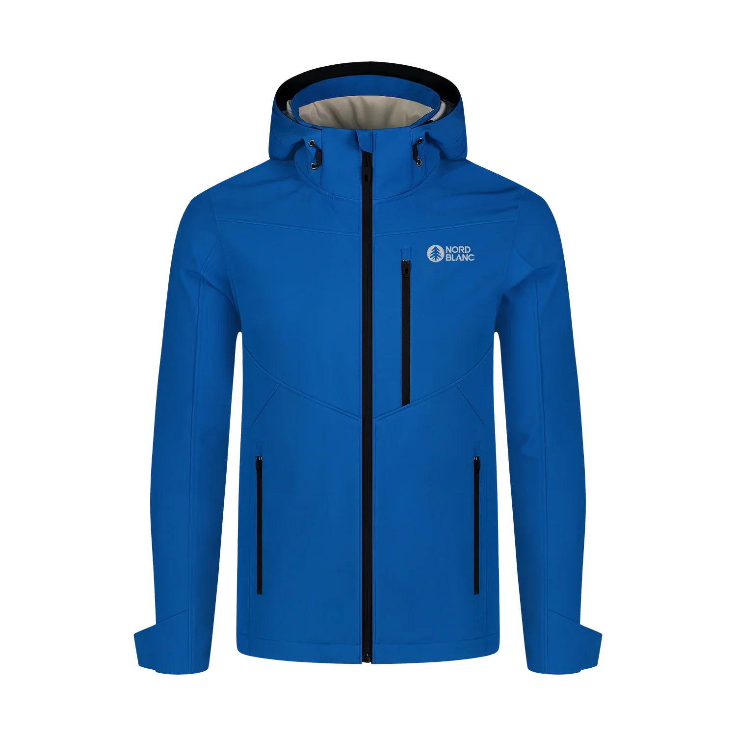 Softshell jacket with fleece men's - RASP blue