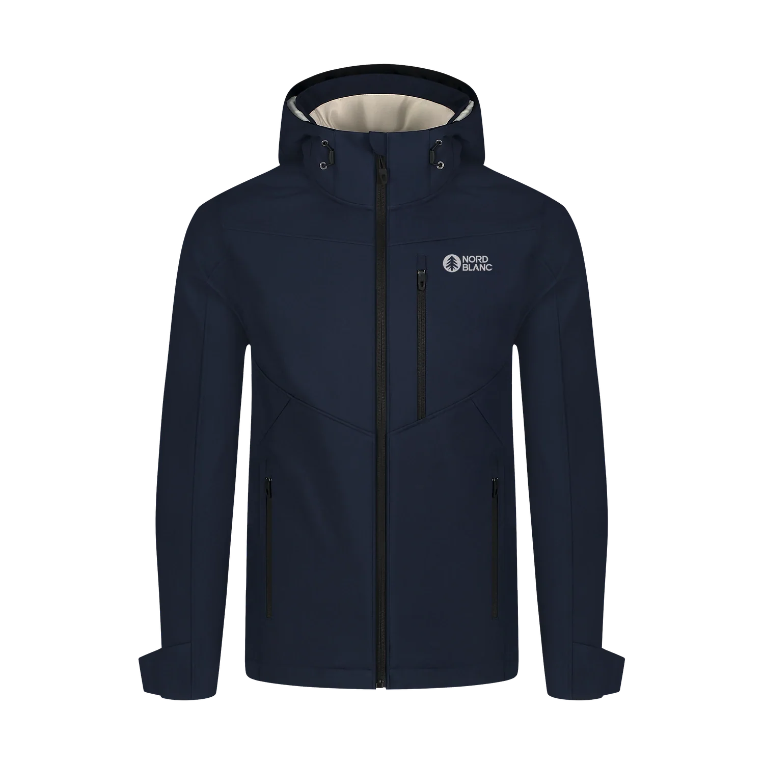 Softshell jacket with fleece men's - RASP blue
