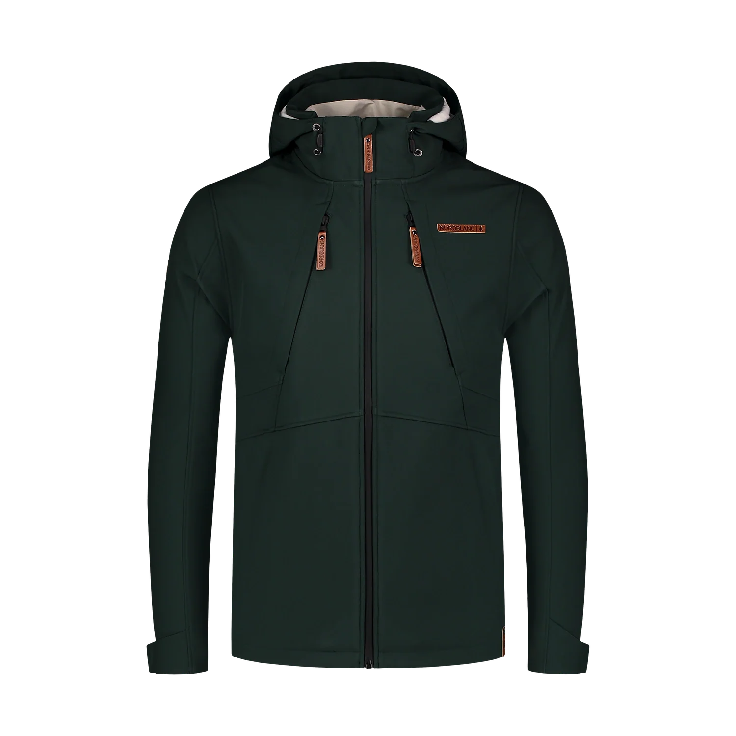 Fleece Gefüttert Softshelljacke Herren - BLUSTER grün-1