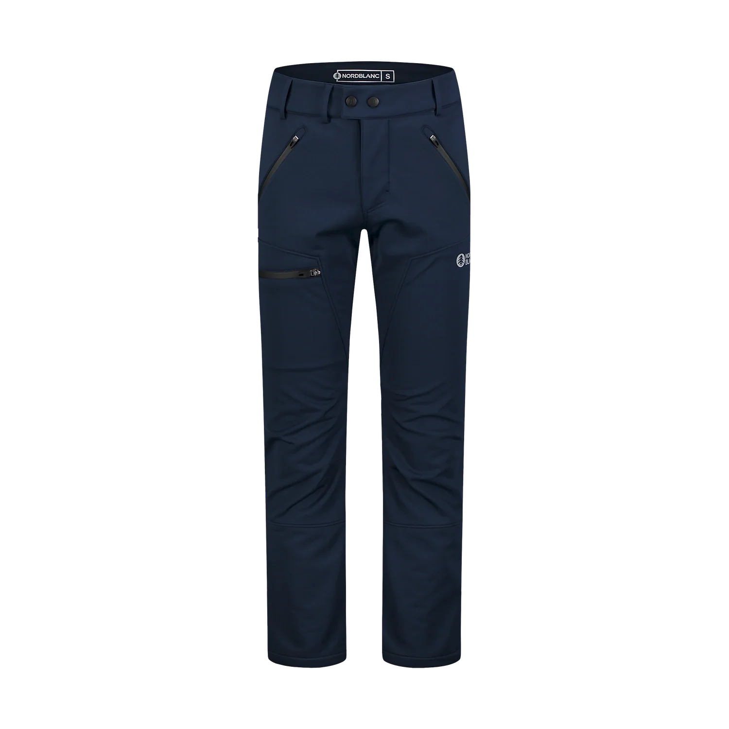 Fleece Gefüttert wasserdichte Softshellhose Herren - THORN blau-1