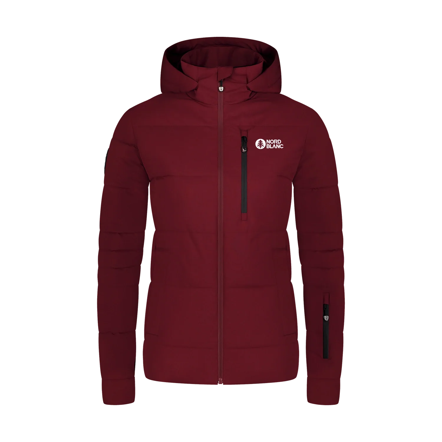Wasserdichte Winterjacke Damen - INUIT weinrot