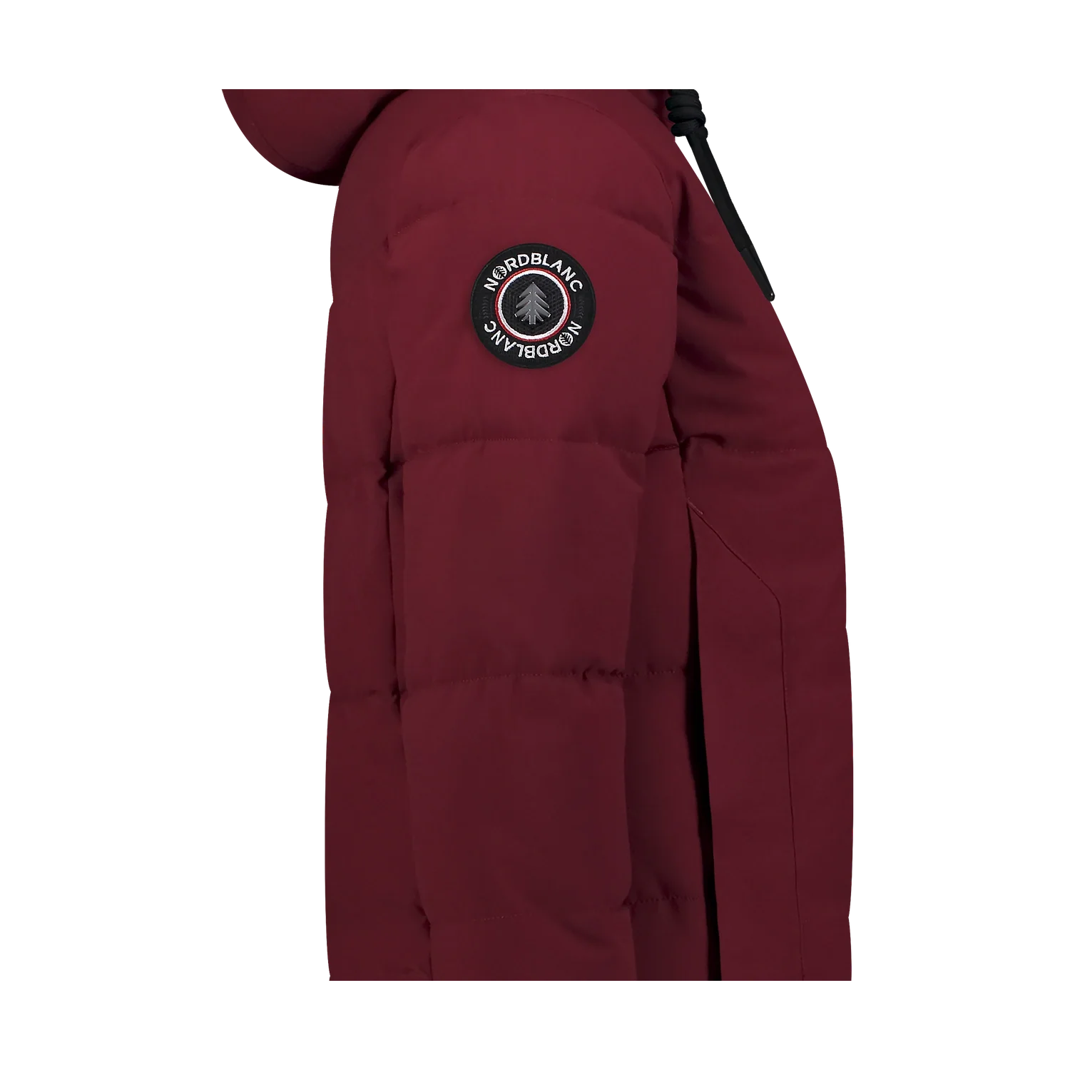 Waterproof winter parka women's - CAIRN wine red-2