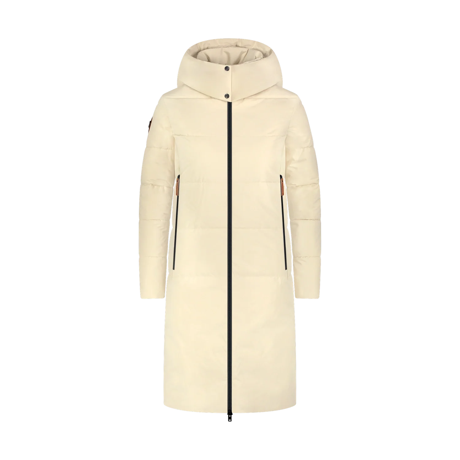 Winter parka women's - GLINT beige-1