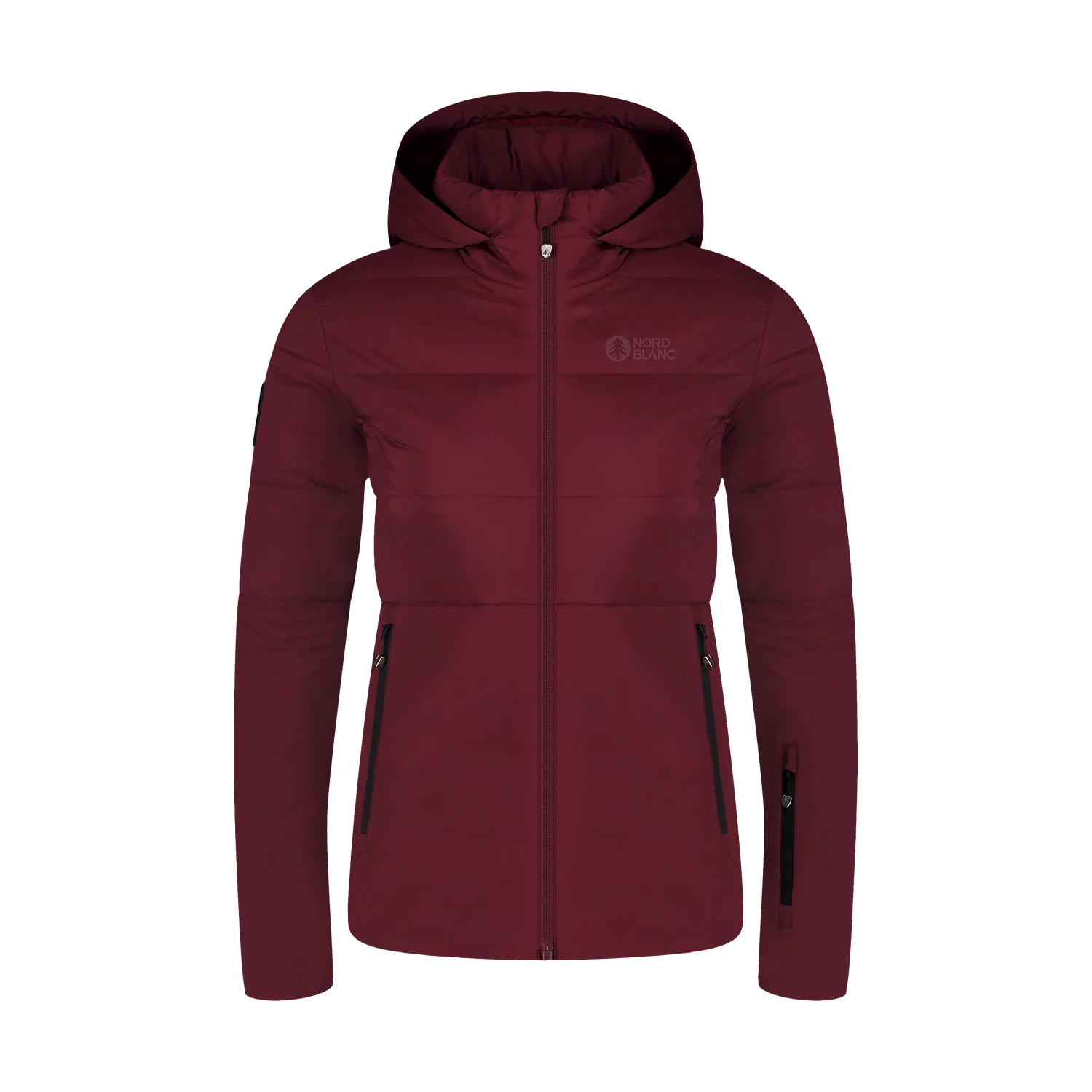Winterjacke Damen - KNOLL weinrot-1