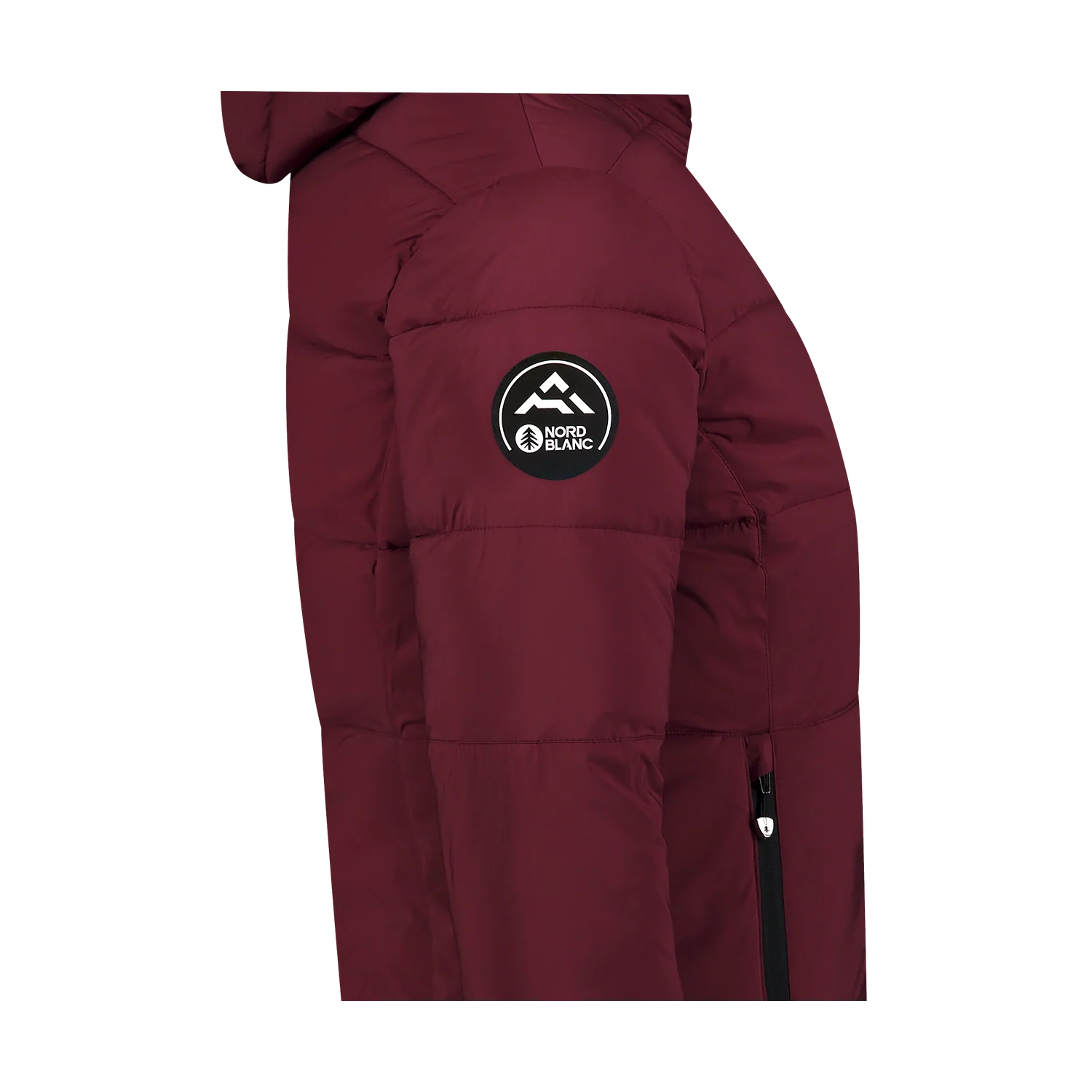 Winterjacke Damen - KNOLL weinrot-2