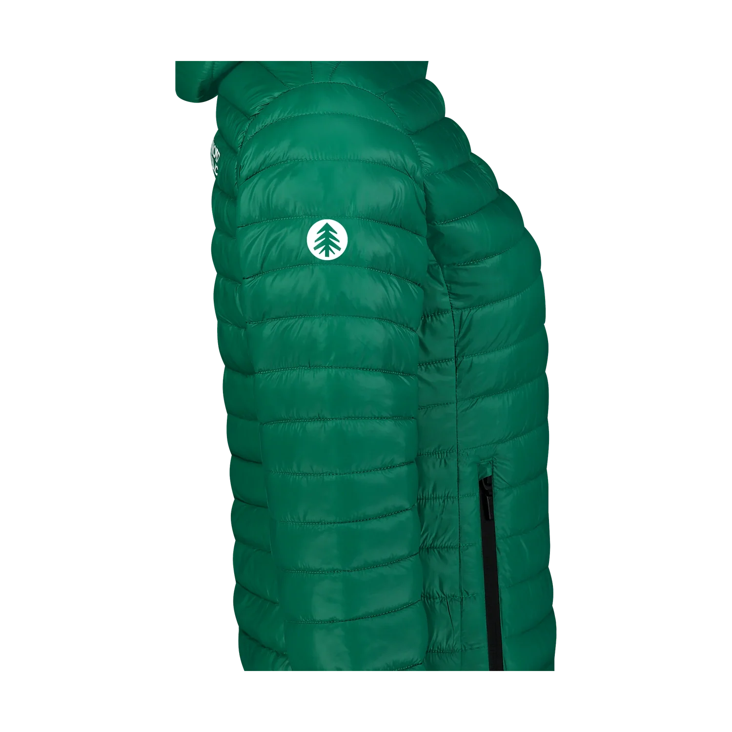 Quilted jacket women's - VALE green-2