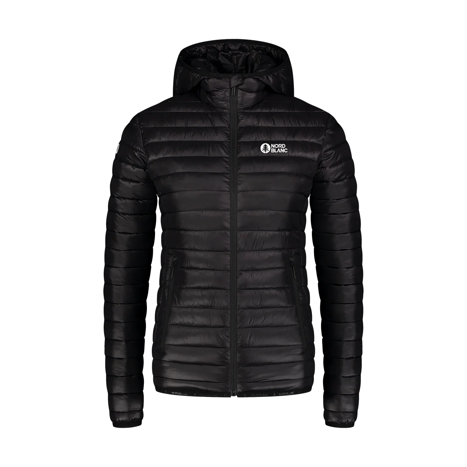 Quilted jacket women's - VALE black-1