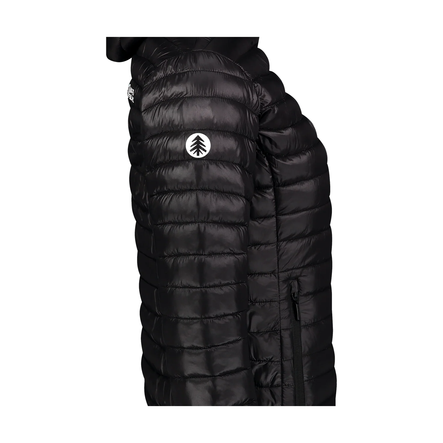 Quilted jacket women's - VALE black-2