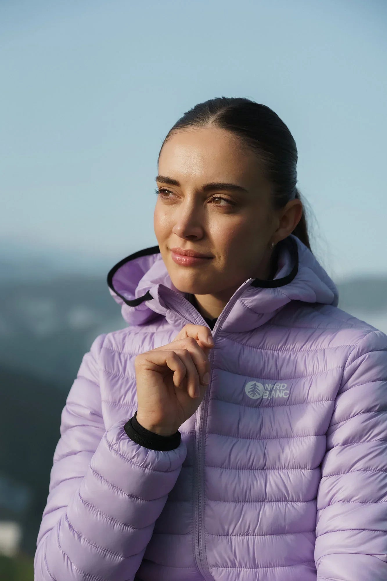 Quilted jacket women's - VALE violet-9