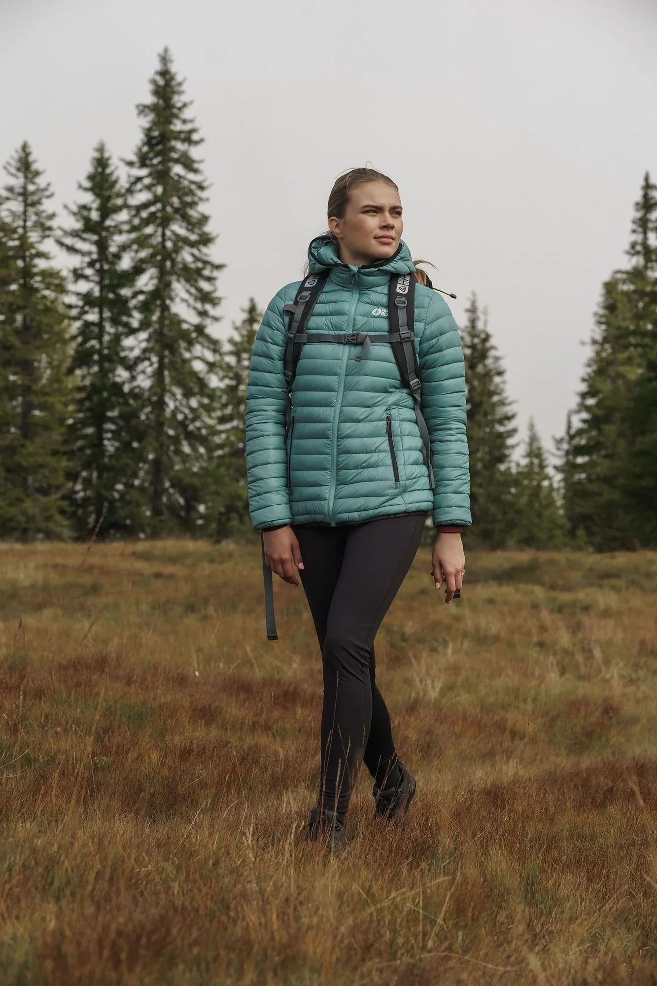 Quilted jacket women's - VALE green-6