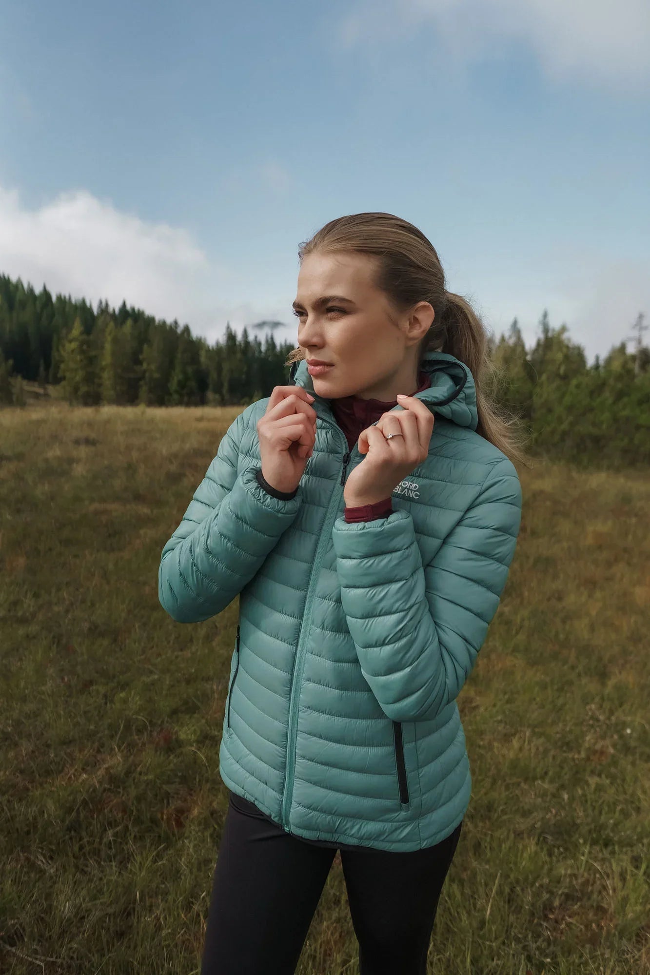 Quilted jacket women's - VALE green-7