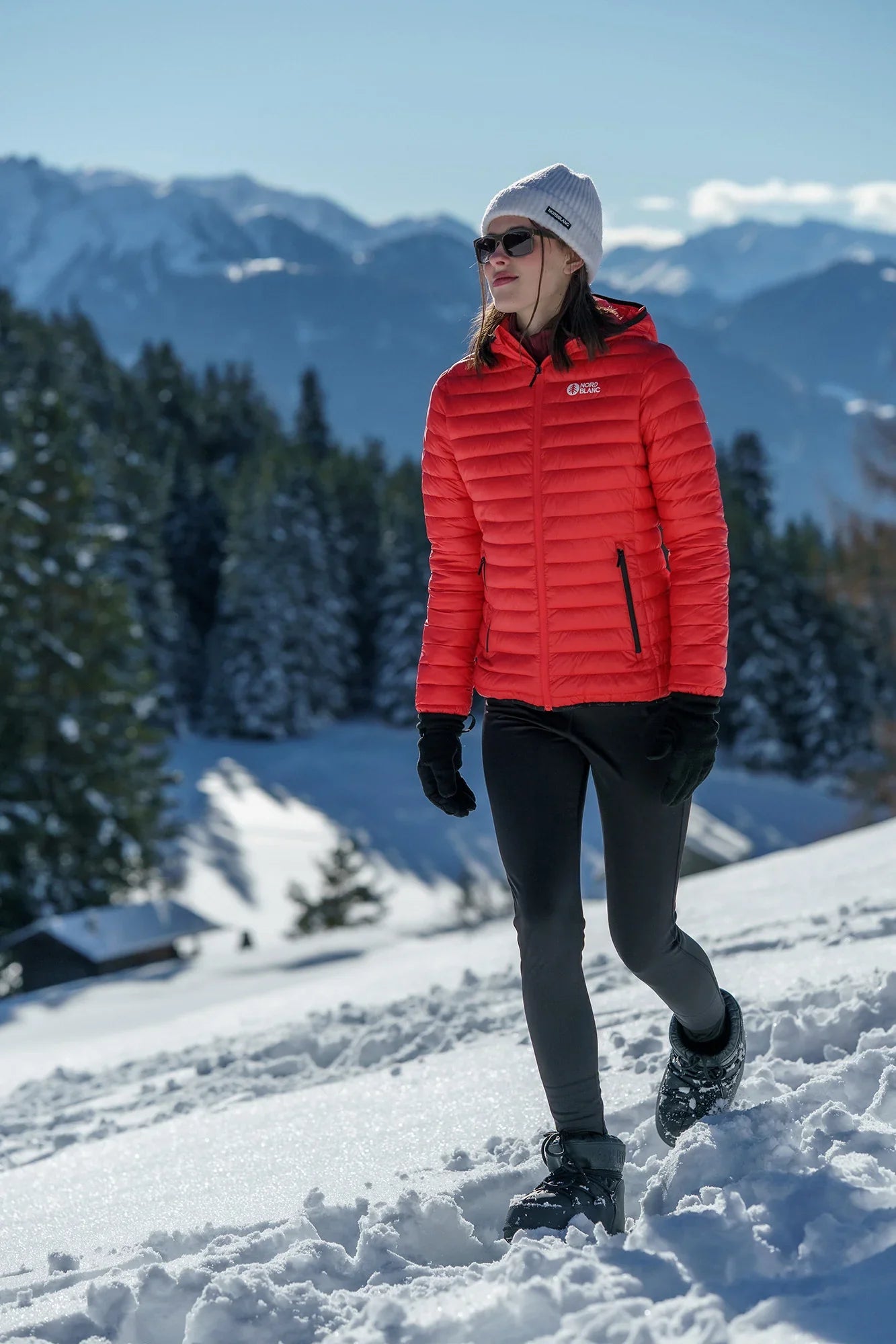 Winterjacke Damen - VALE rot-3