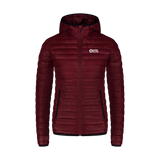 Quilted jacket women's - VALE wine red
