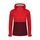 Zateplený softshellový anorak dámsky - CALDERA červený