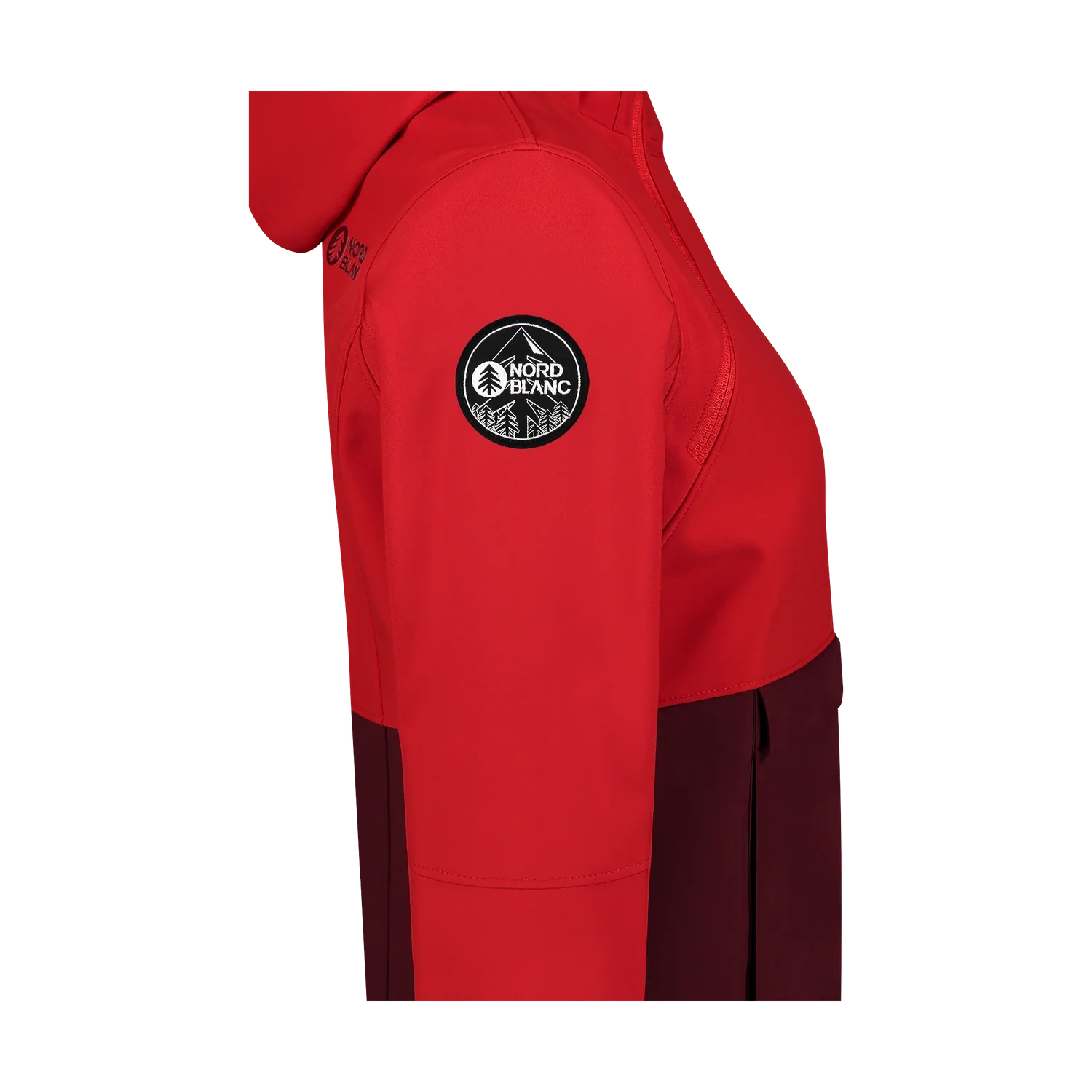 Softshell-Anorak mit Fleece Damen - CALDERA rot-8