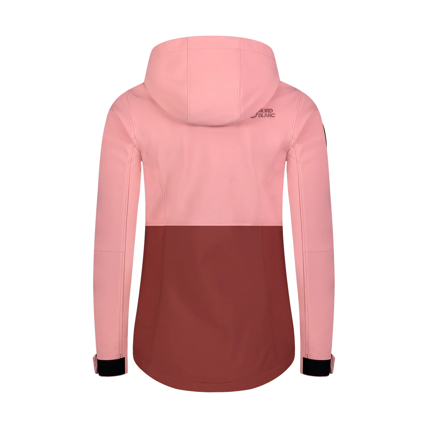 Zateplený softshellový anorak dámsky - CALDERA ružový-11