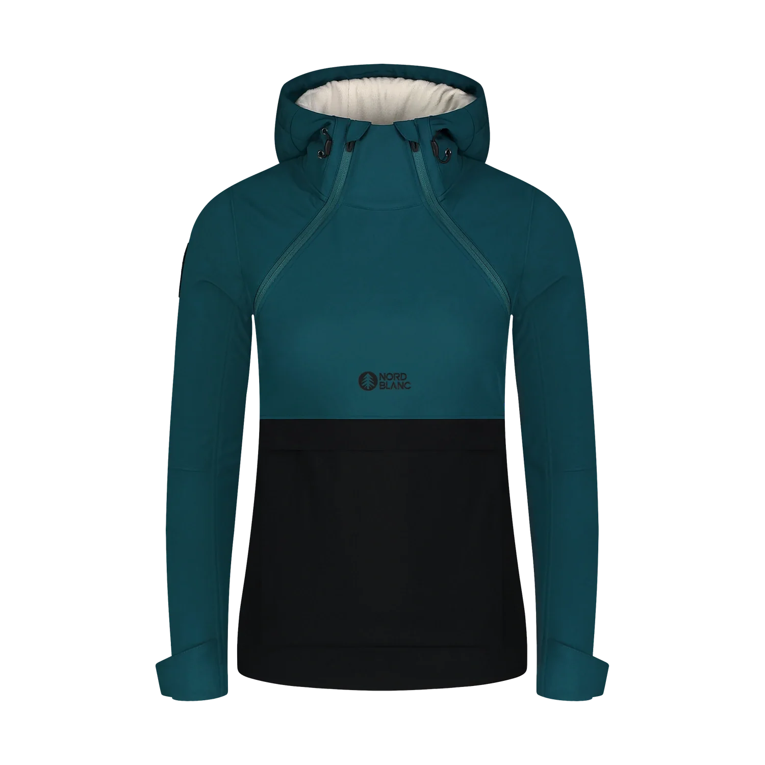 Zateplený softshellový anorak dámsky - CALDERA zelený