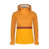 Zateplený softshellový anorak dámsky - CALDERA žltý