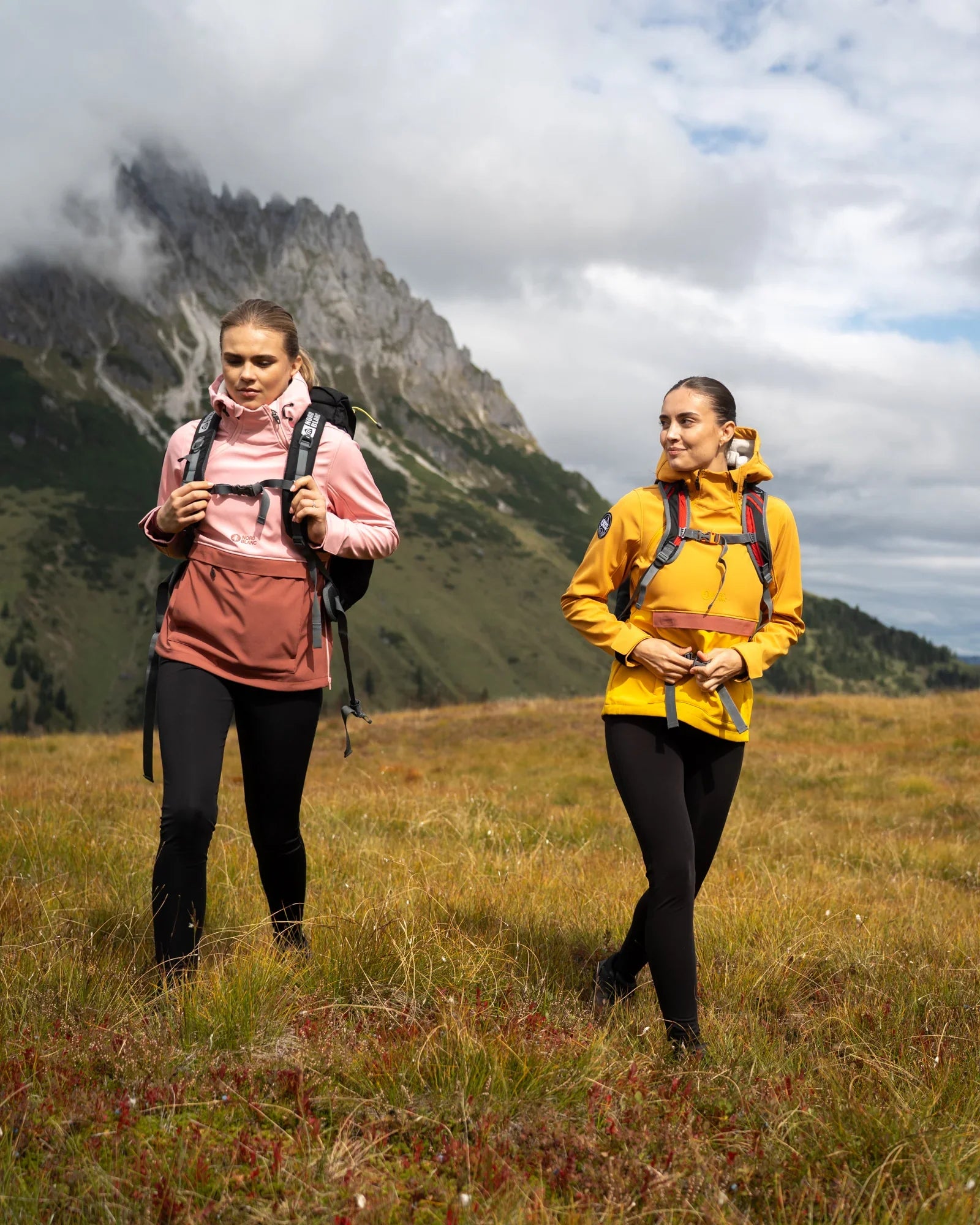 Zateplený softshellový anorak dámsky - CALDERA žltý-3