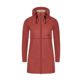 Softshell parka with fleece women's - CALYPSO brown