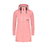 Softshell parka with fleece women's - CALYPSO pink