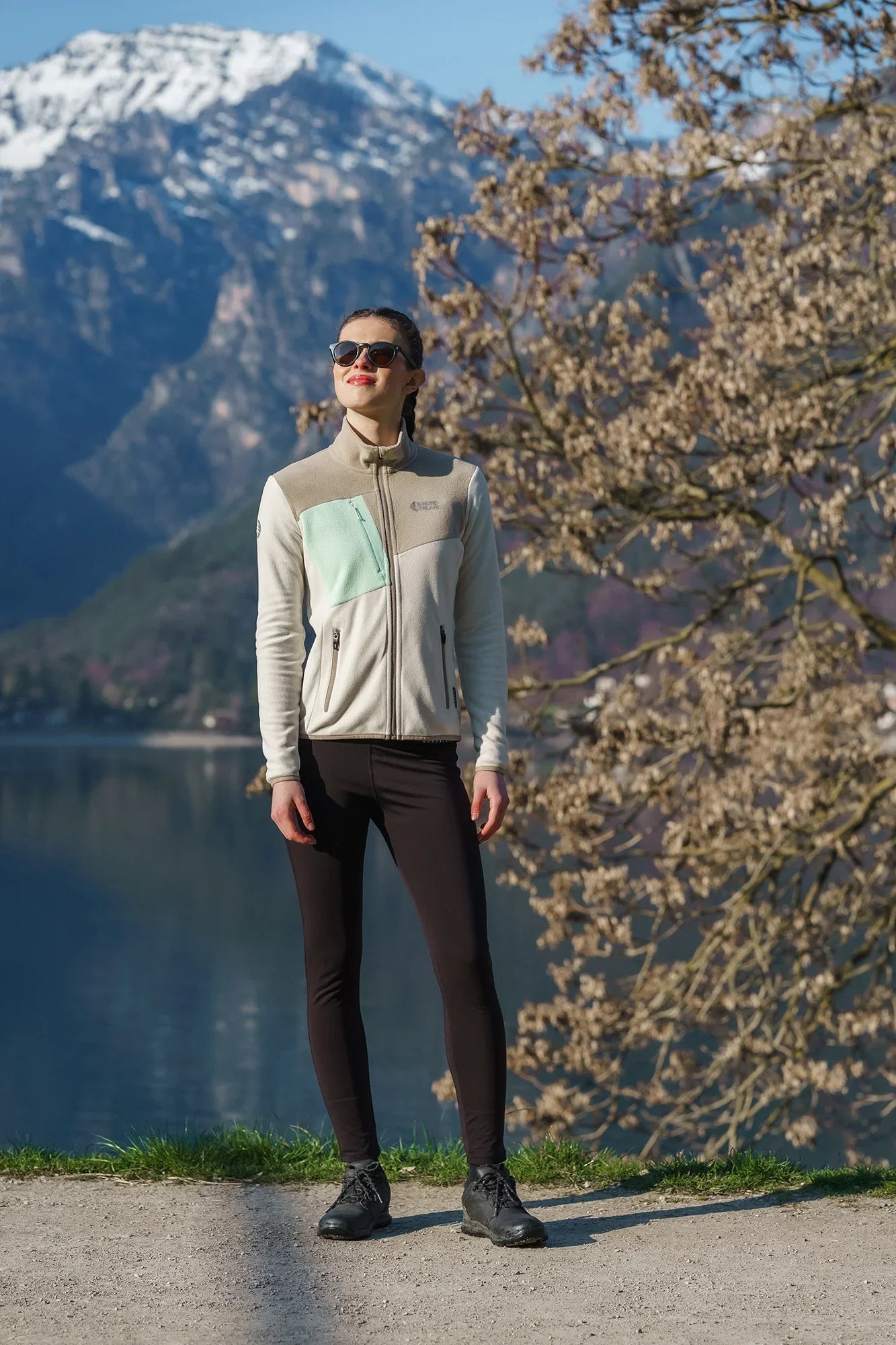 Waterproof insulated leggings women's - CINDER black-5