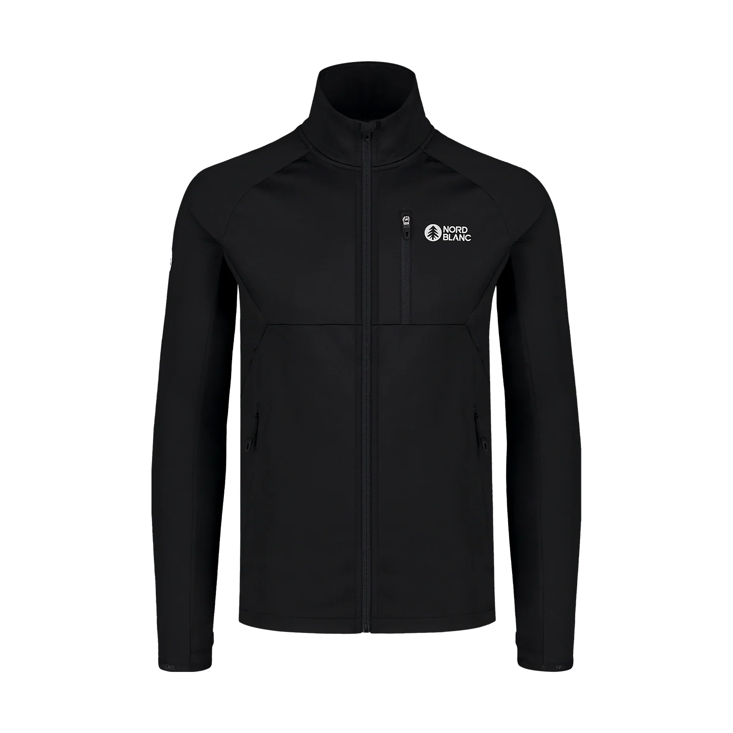 Powerfleece jacket men's - MARSH black