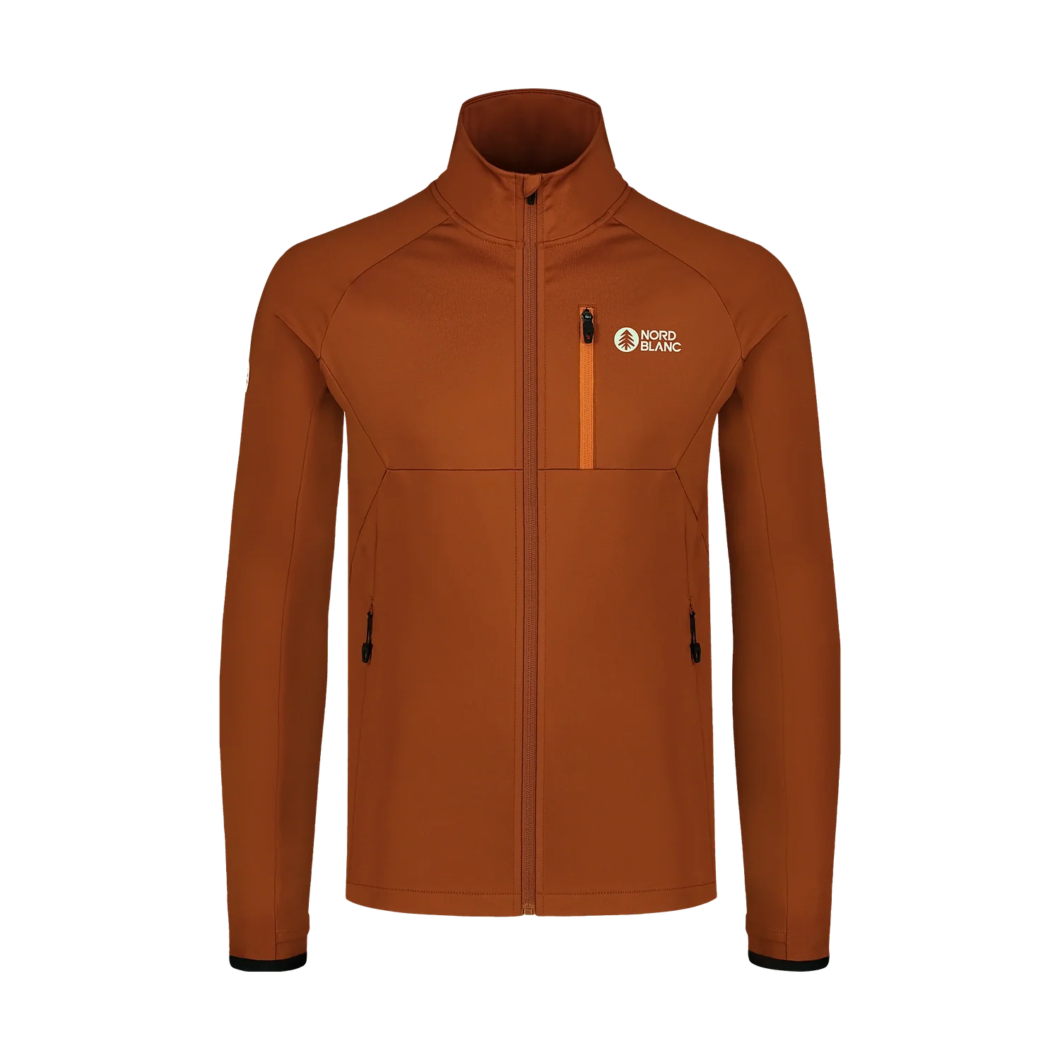 Powerfleece jacket men's - MARSH brown-1