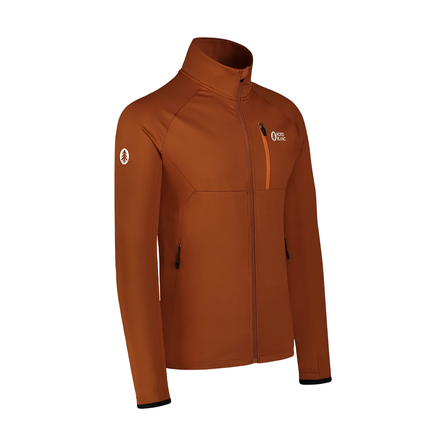 Powerfleece jacket men's - MARSH brown-4