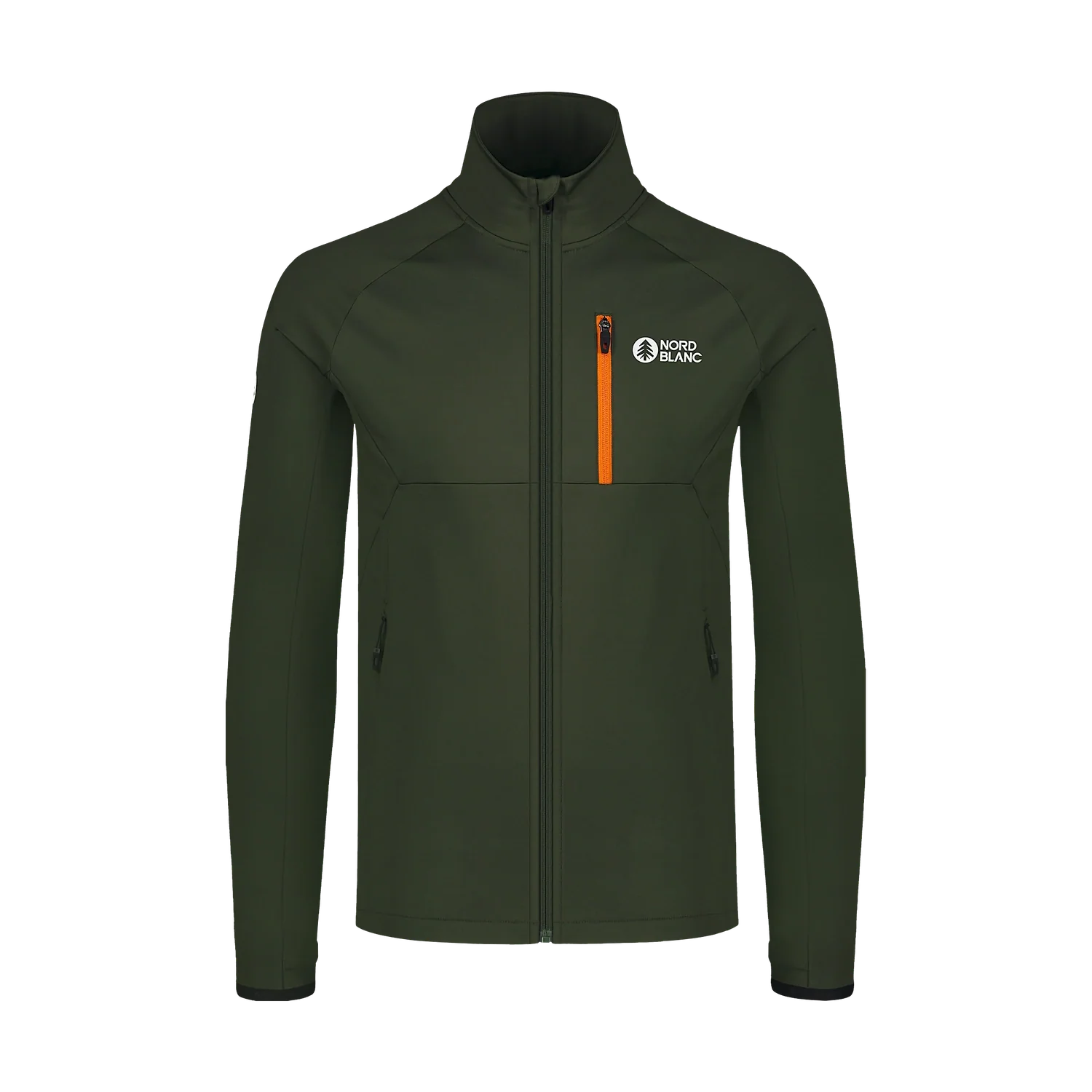 Powerfleece melegítőfelső férfi - MARSH zöld-1