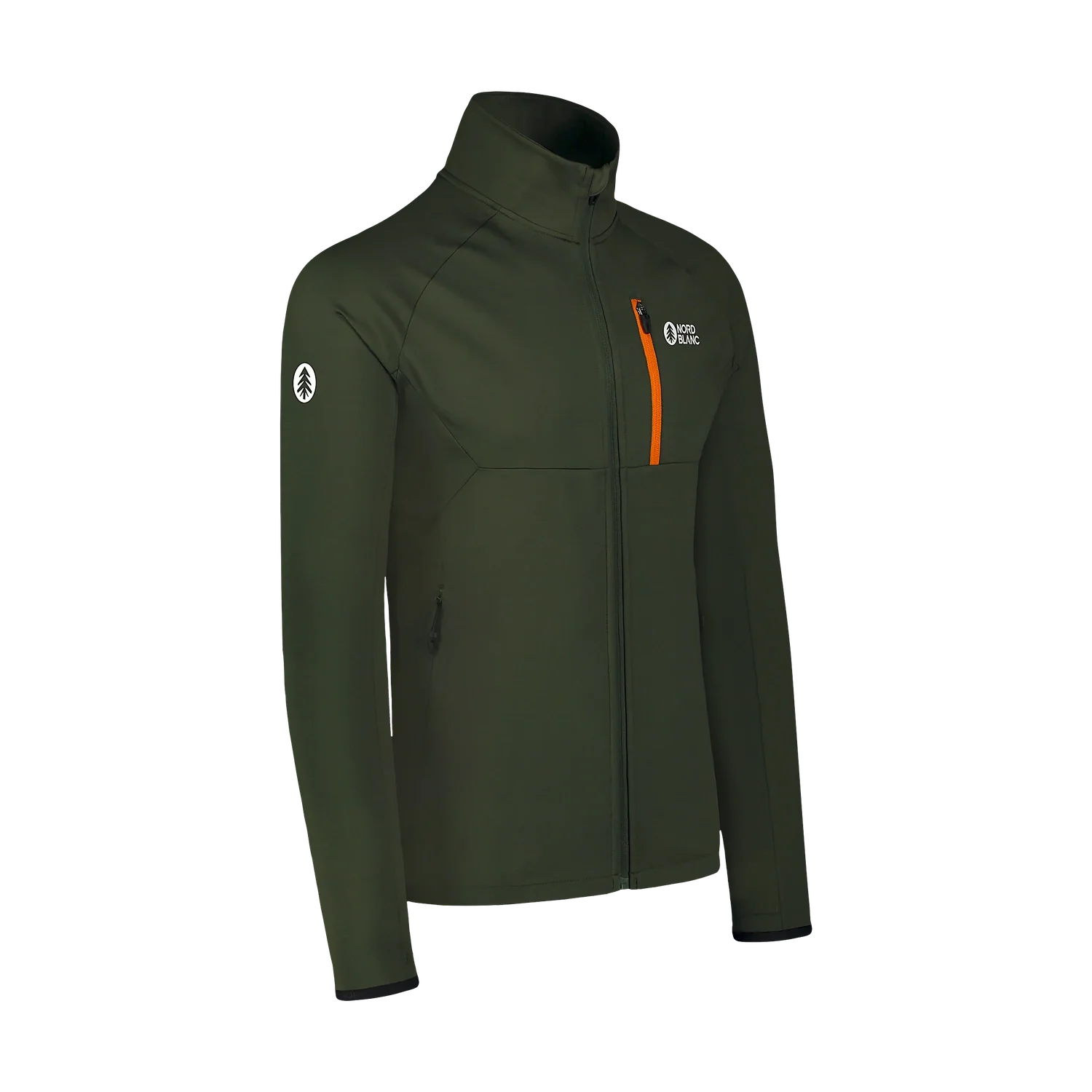 Powerfleece melegítőfelső férfi - MARSH zöld-2