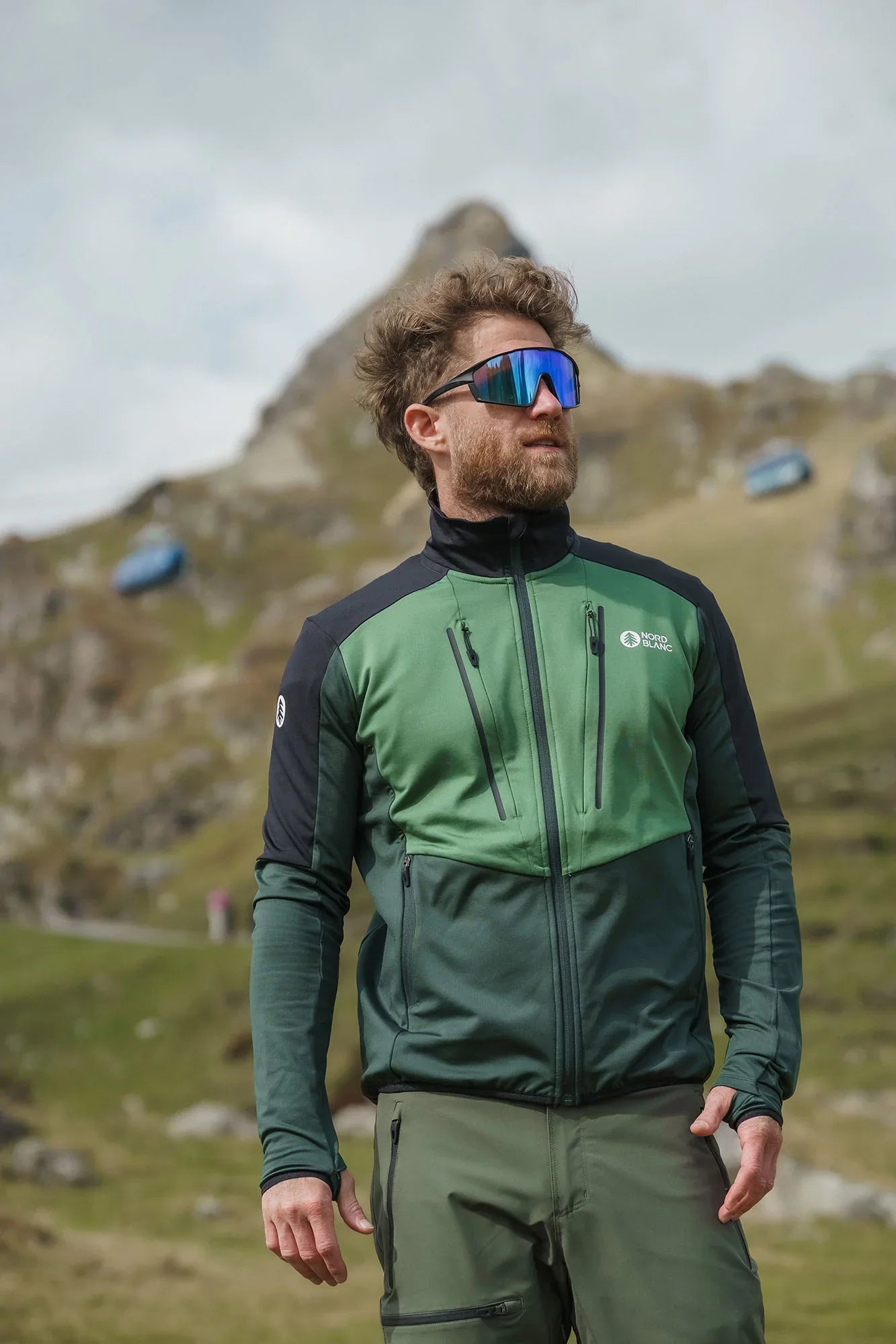 Powerfleece jacket men's - GROAN green-6