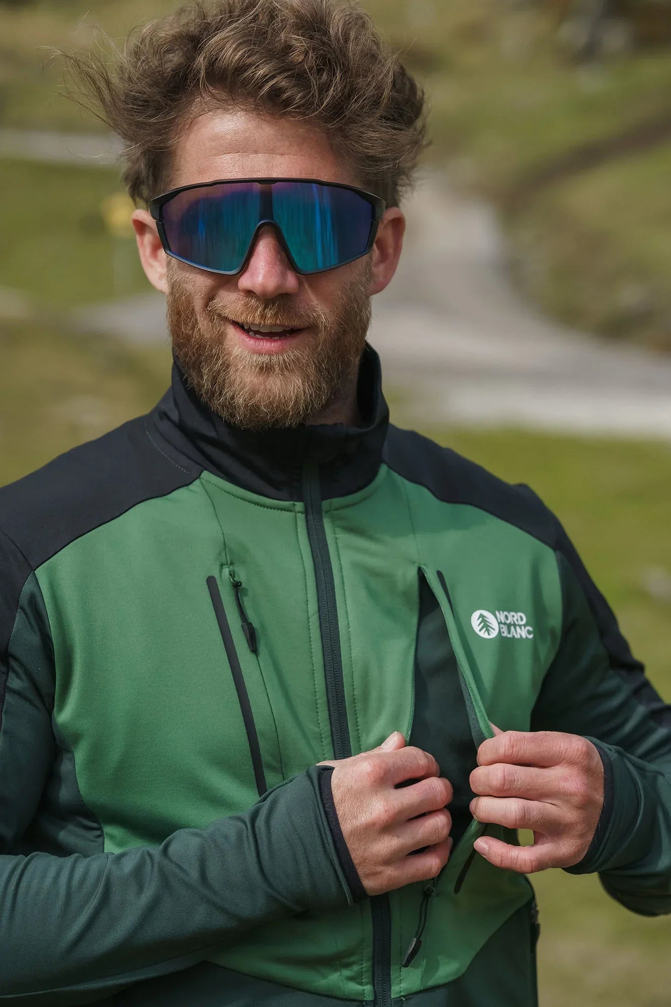 Powerfleece jacket men's - GROAN green-8
