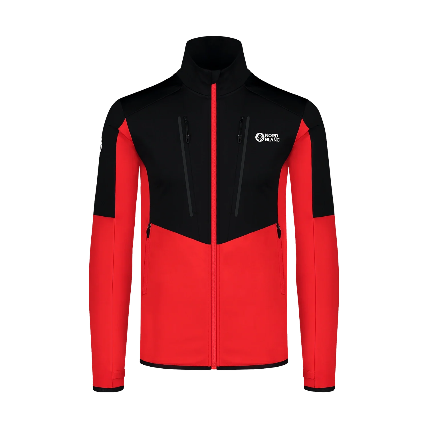 Powerfleece jacket men's - GROAN red-1