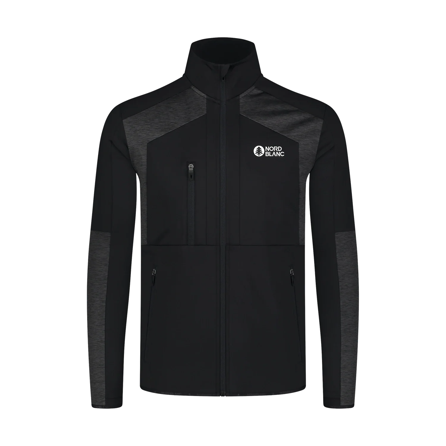 Powerfleecejacke Herren - LOAM schwarz