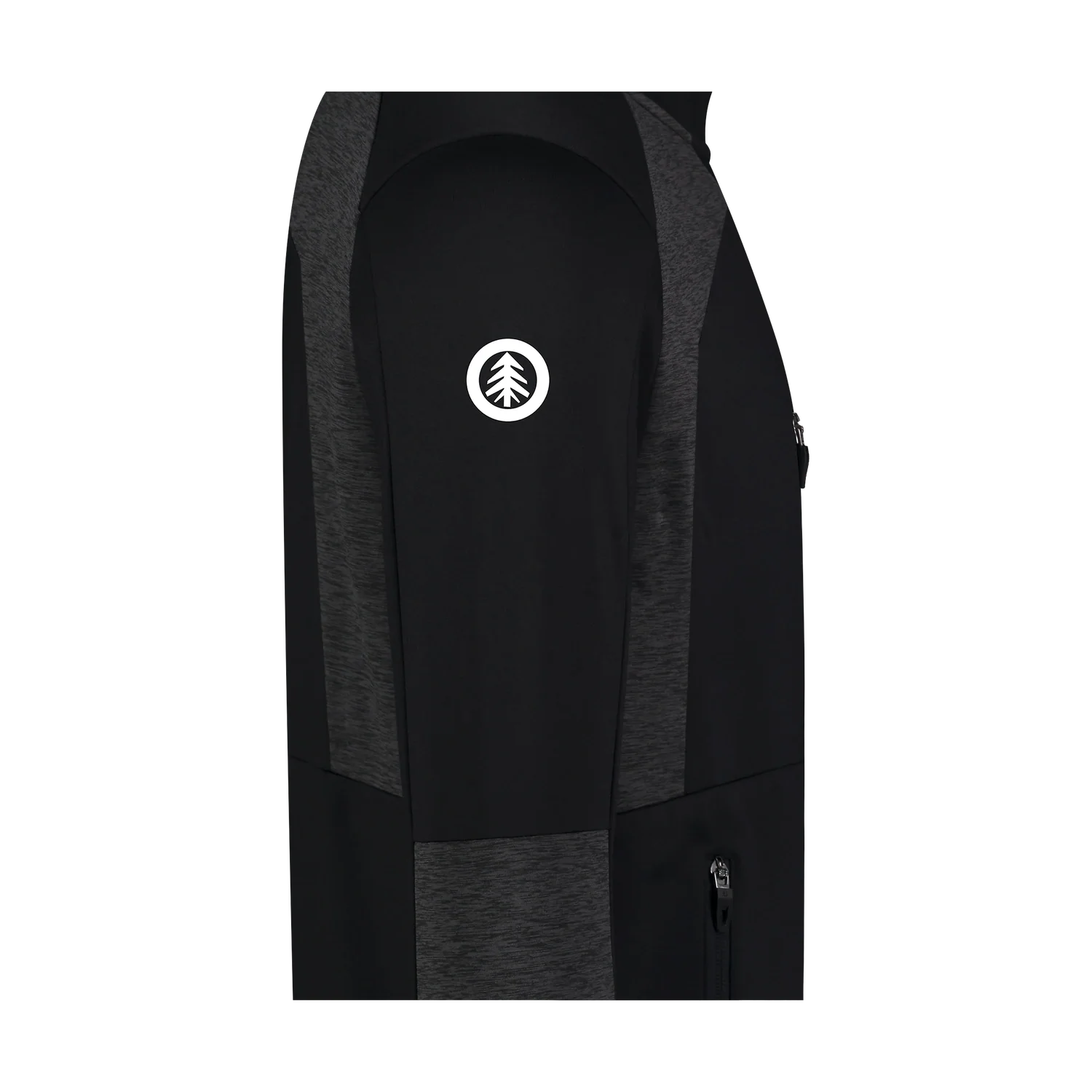 Powerfleece jacket men's - LOAM black-3