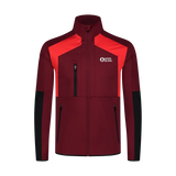 Powerfleece jacket men's - LOAM wine red