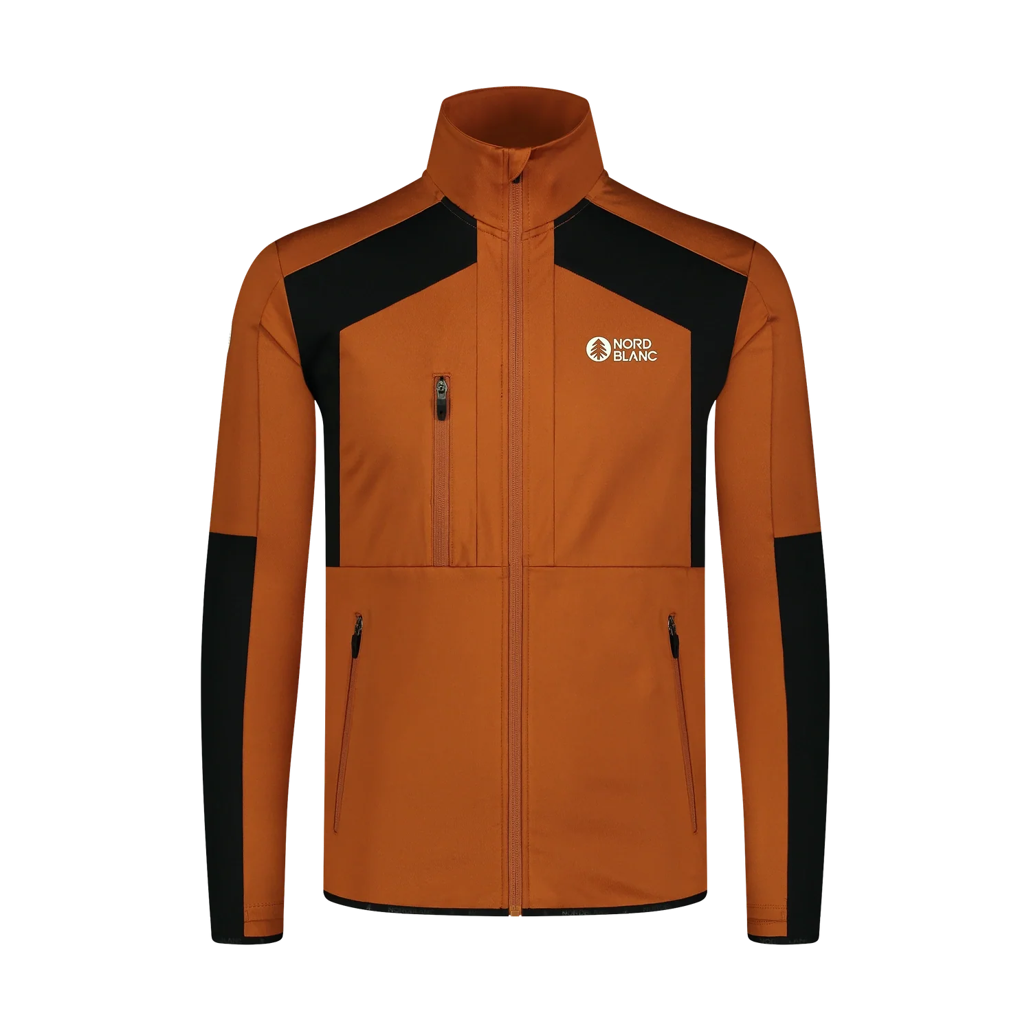 Powerfleece jacket men's - LOAM brown