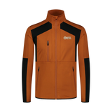 Powerfleece jacket men's - LOAM brown