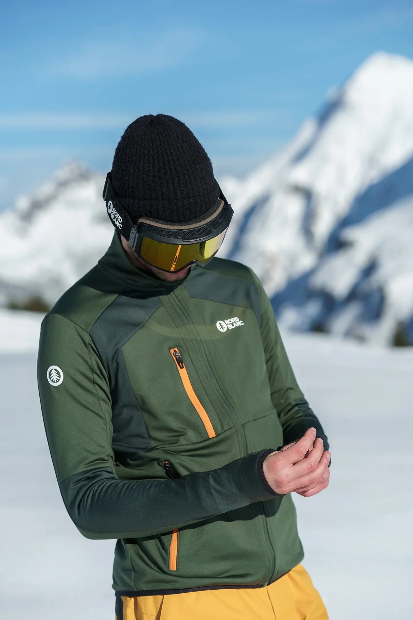 Powerfleece jacket men's - LOAM green-4