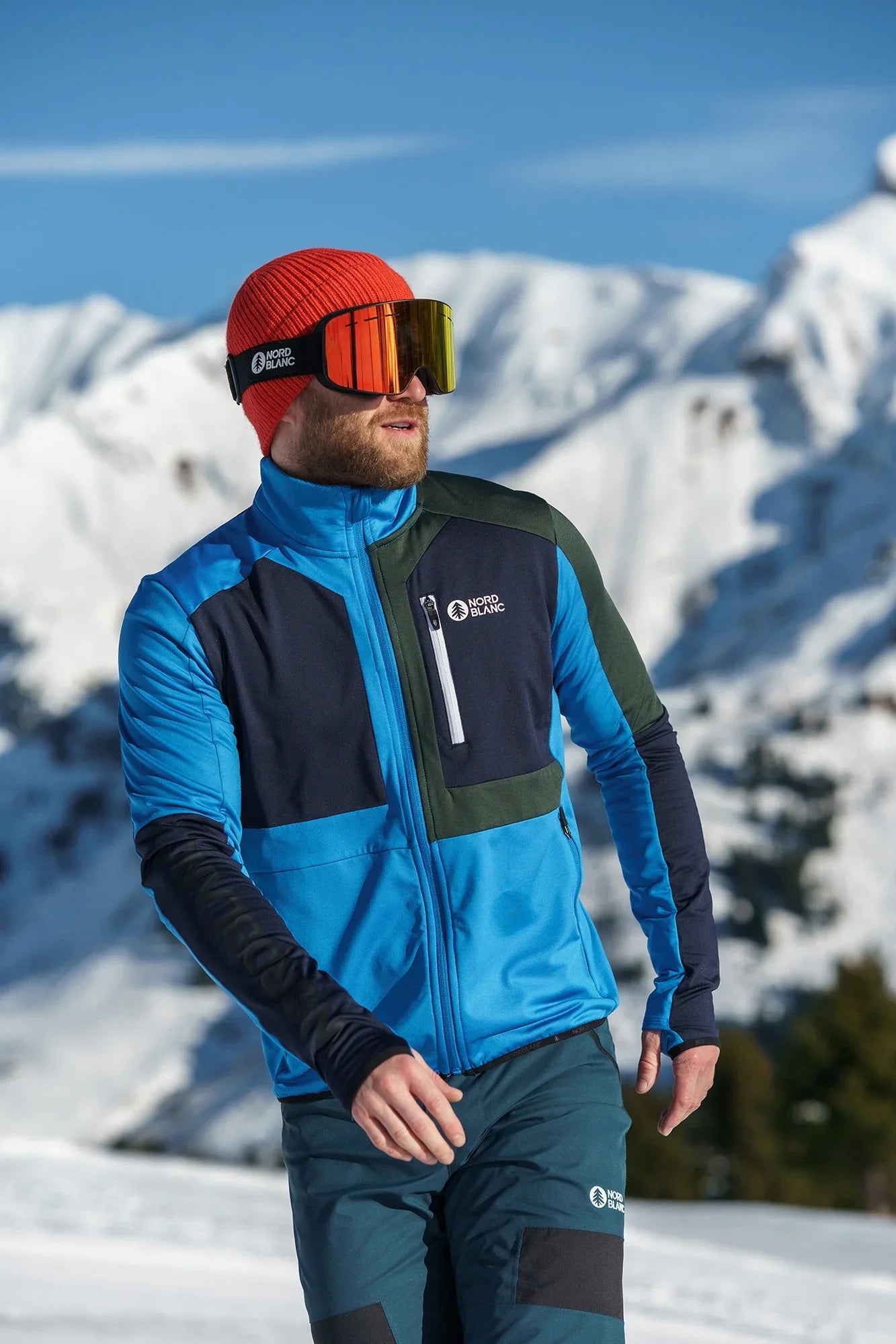 Powerfleece jacket men's - AETHER blue-2