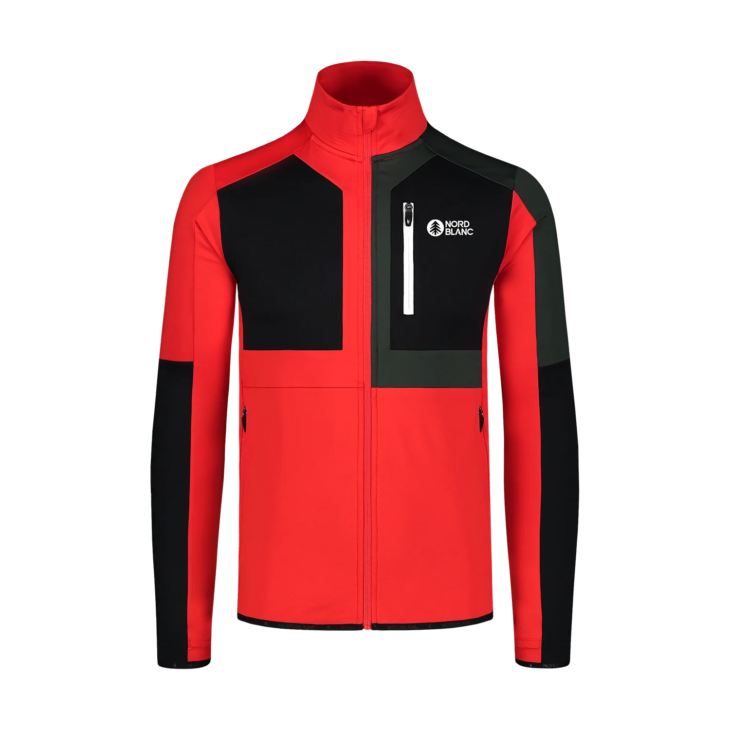 Powerfleece jacket men's - AETHER red